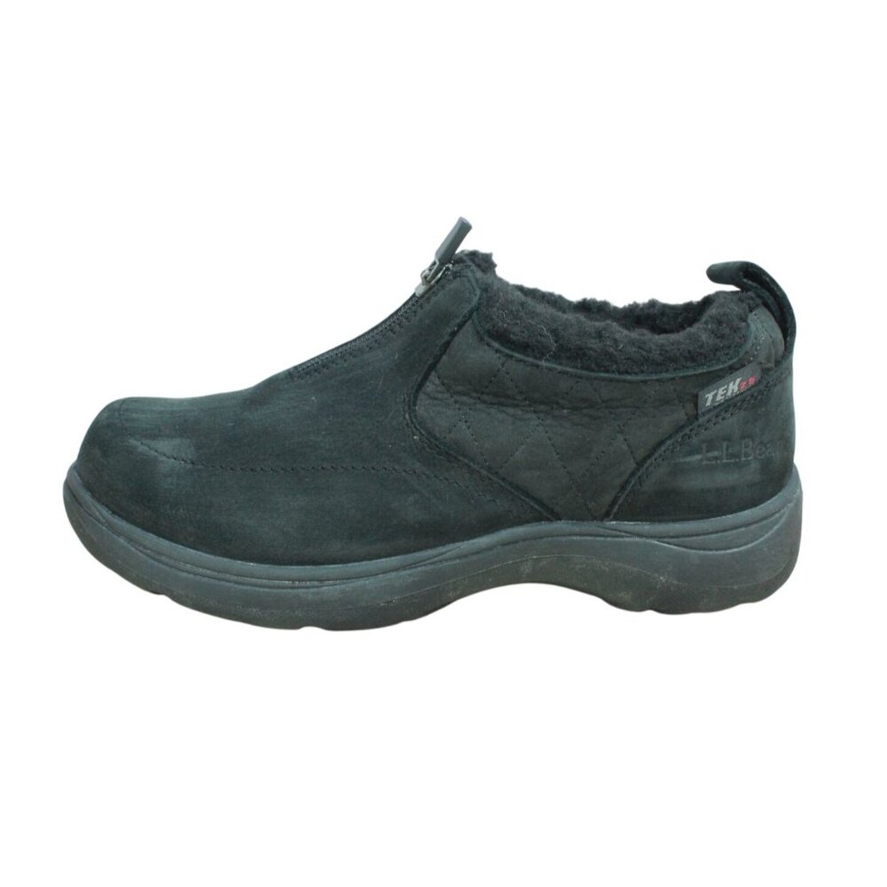 LL Bean TEK 2.5 Bethel Black Primaloft 200 Omni-Heat Ankle Boots Women's 6 M
